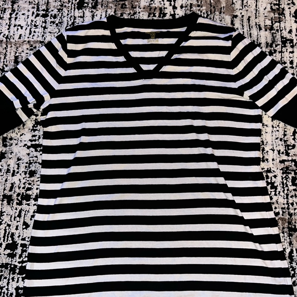 Striped Petite XL shirt